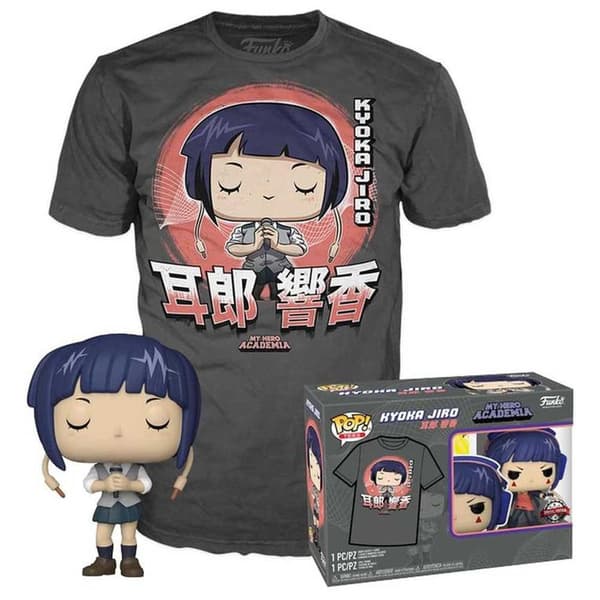 Funko Ja Tee My Hero Academia Kyoka Jiro Exclusive Pop Harmaa S