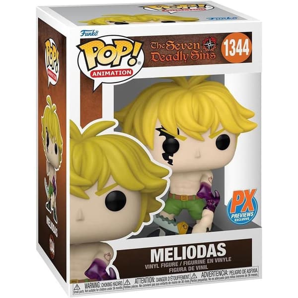 Funko Dæmontilstand Pop Animation The Seven Deadly Sins Meliodas
