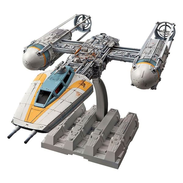 Bandai Star Wars Model 1/72 Y-wing Starfighter 22 Cm Star Wars Søvfarvet