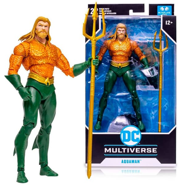 Warner Bros Aquaman Endless Winter Multiverse Dc Comics 18 Cm Monivärinen