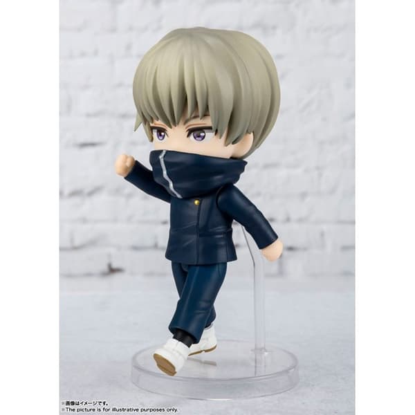 Tamashi Nations Figur Mini Jujutsu Kaisen Toge Inumaki 9 Centimeter Blå