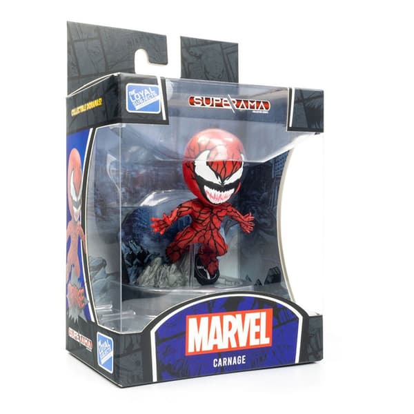 The Loyal Subjects Figur Mini Diorama Superama The Lowayl Subjects Carnage 10 Centimeter Flerfärgad