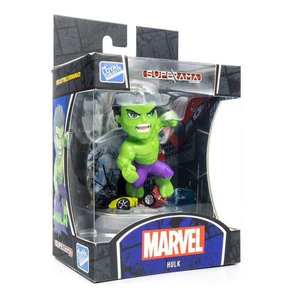 The Loyal Subjects Hulkfigur Mini Diorama Superama The Lowayl Subjects 10 Centimeter Grönt