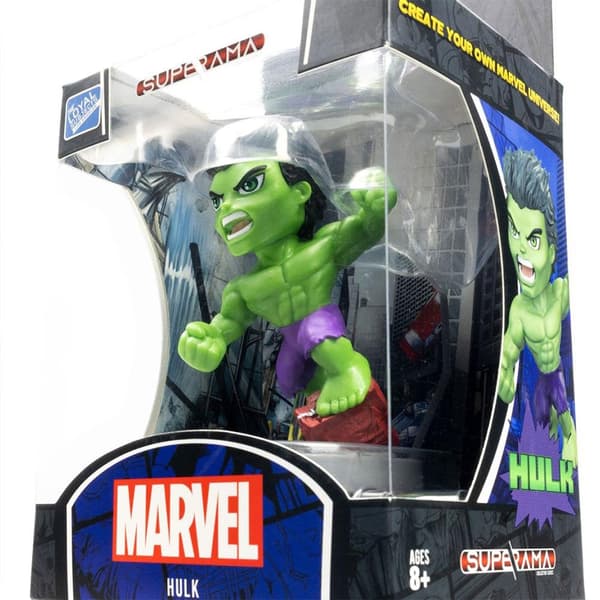 The Loyal Subjects Hulkfigur Mini Diorama Superama The Lowayl Subjects 10 Centimeter Grönt