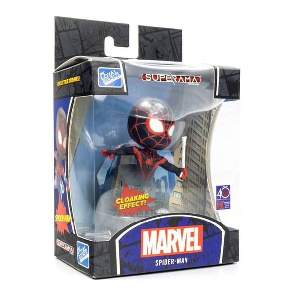 The Loyal Subjects Figur Mini Diorama Superama The Lowayl Subjects Miles Morales 10 Cm Flerfarvet