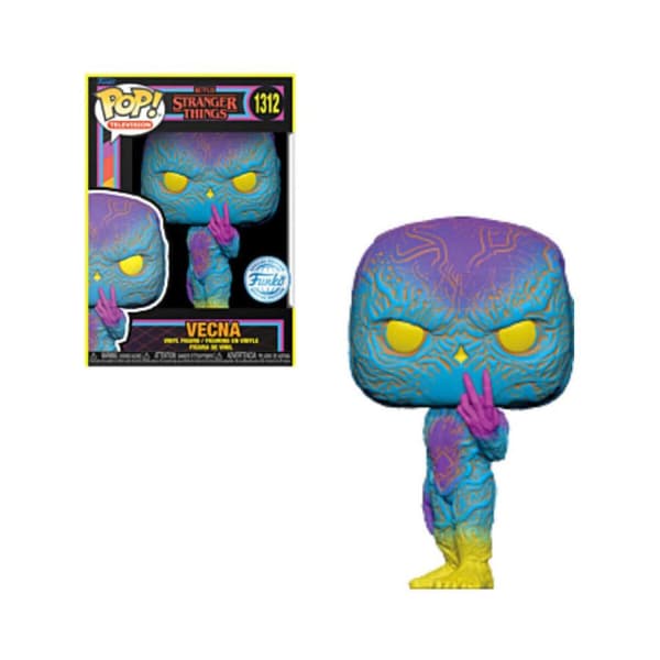 Funko Yksinomainen Pop Stranger Things S4 Vecna Blacklight 1312 74475 Sininen