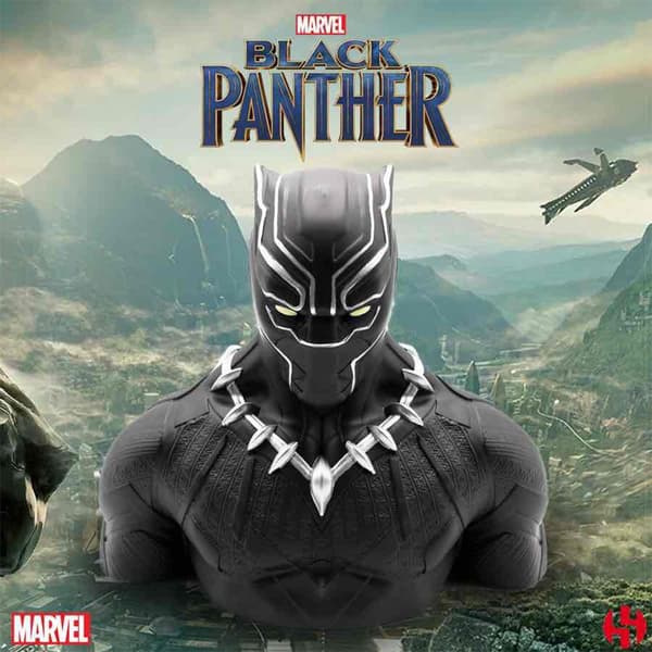 Semic Studio Sort Panter Sparegris Wakanda Sort
