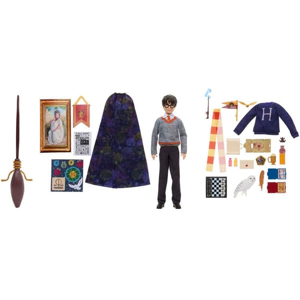 Harry Potter Adventinukke Ja Kalenteri Gryffindor Kultainen