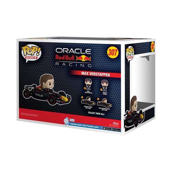 Funko Hahmo Formula 1 Pop! Rides Super Deluxe Vinyl Verstappen 15 Cm Monivärinen