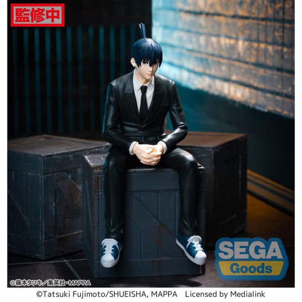Sega Statue Chainsaw Man Pm Perching Pvc Aki Hayakawa 14 Cm
