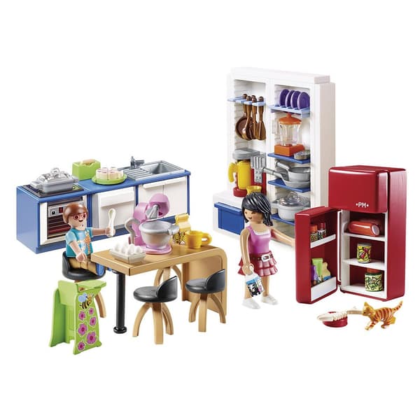 Playmobil Køkken Dollhouse Flerfarvet