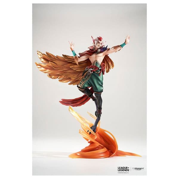 Hobby Max Statue Pvc 1/7 Rakan 32 Cm League Of Legends