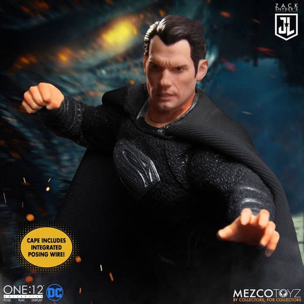 Mezco Toys Figurer 1/12 Deluxe Steel Box Set 15 17 Cm Justice League