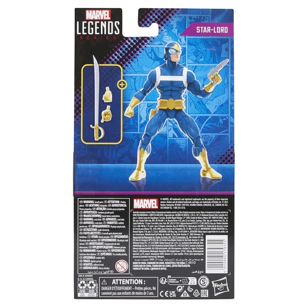 Avengers Serie Star Lord Figur Marvel Legends Blå