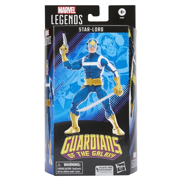 Avengers Serie Star Lord Figur Marvel Legends Blå