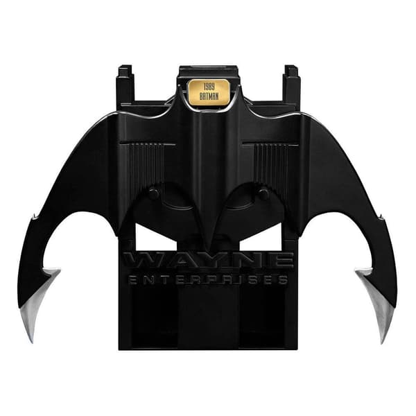 Ikon Design Studio 1/1 Batarang 23 Cm Batman 1989 Dc Comics