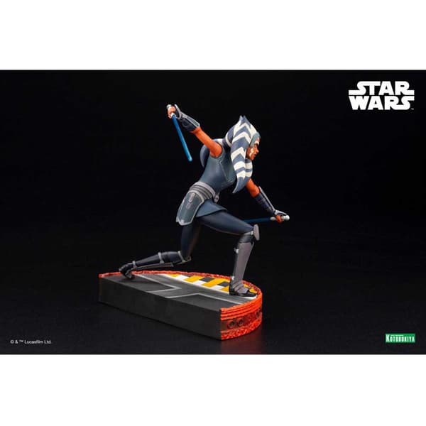 Star Wars Mechanix Artfx J Clone Wars Ashoka Tano Quantum Flerfärgad