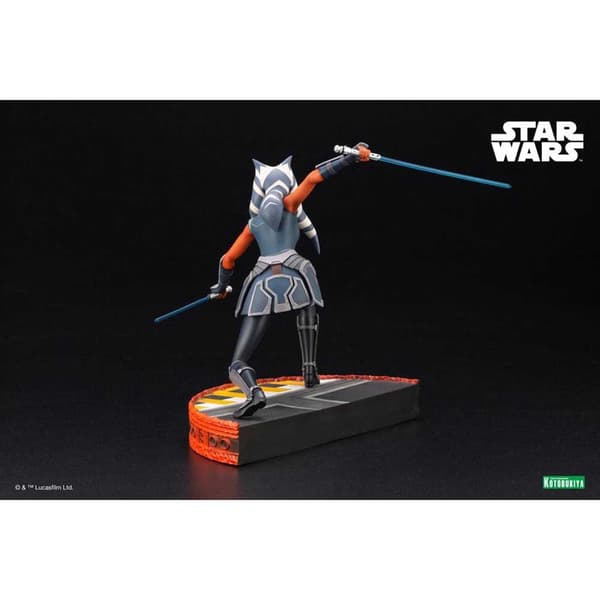Star Wars Mechanix Artfx J Clone Wars Ashoka Tano Quantum Flerfärgad