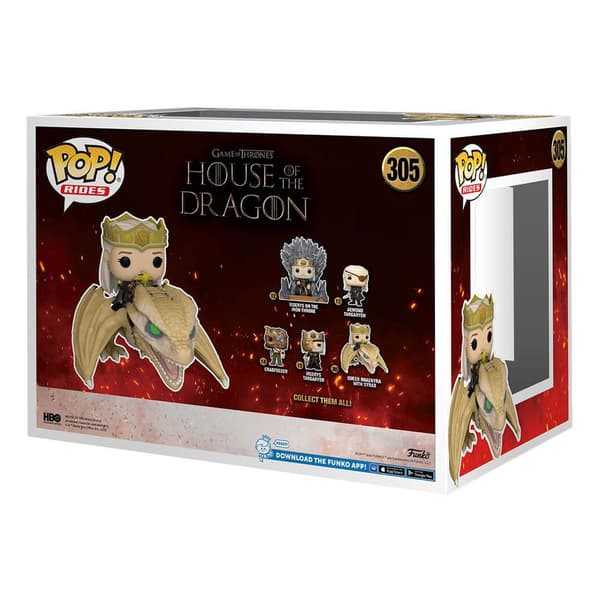 Funko Figur Pop House Of The Dragon Rhaenyra With Syrax 76490