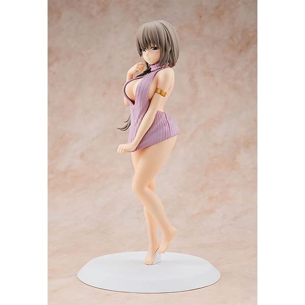 Kadokawa Ser. Pvc 1/7 Tsuki Uzaki Sugoi Knitwear 20 Centimeter Uzaki-chan Vill Ha Till Hänga Ut Staty