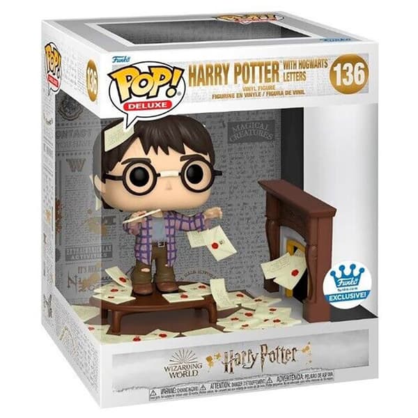 Funko Pop Deluxe Harry Potter Anniversary With Hogwarts Letters Exclusive Ruskea