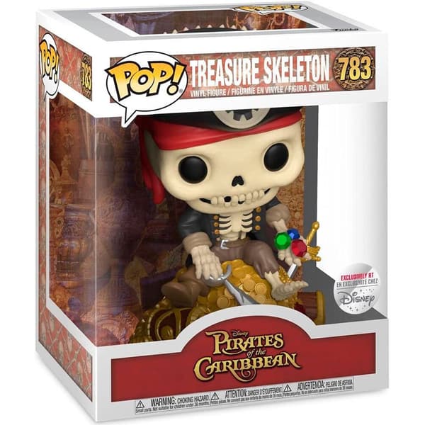 Funko Pirates Of The Caribbean Treasure Skeleton Exklusivt Pop Deluxe