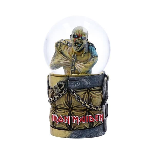 Nemesis Now Snow Globe Dekorativ Prydnad Iron Maiden Brun