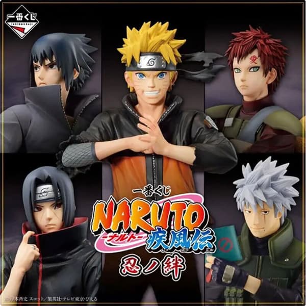 Banpresto Naruto Shippuden Japansk Lotteri Ichiban Kuji Shinobi No Kizuna Naruto Shippuden