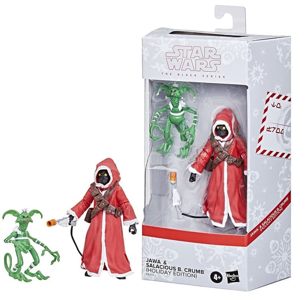 Star Wars Figur The Black Series Jawa & Salacious B. Crumb Holiday Edition