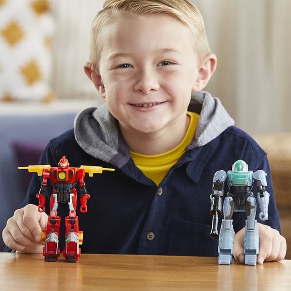 Transformers Figur Earthspark Cyber Combiner Terran Twitch Y Robby Malto