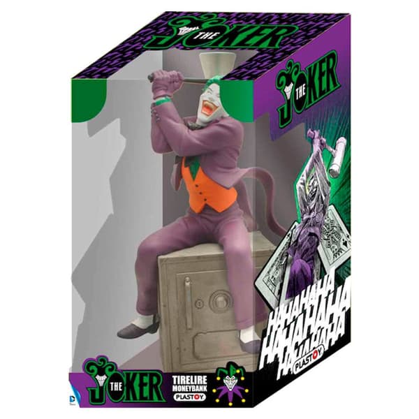 Plastoy Dc Comics Joker Moneybank Flerfarvet