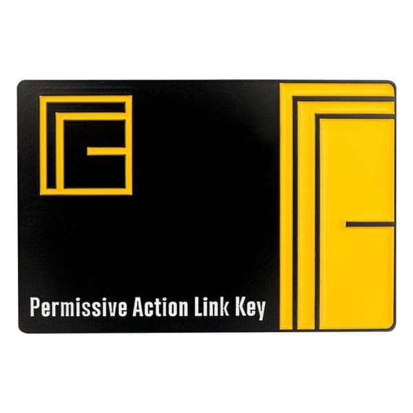 Fanattik Limited Metal Gear Solid Edition Replica Keycard-set Durchsichtig