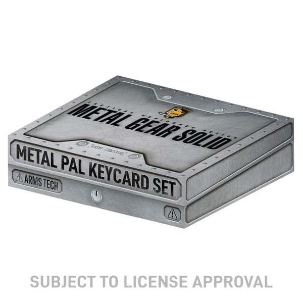 Fanattik Limited Metal Gear Solid Edition Replica Keycard-set Durchsichtig