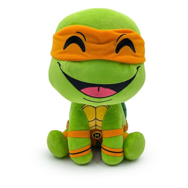 Youtooz Siddende Michelangelo 23 Cm Ninja Skildpadder Bamse