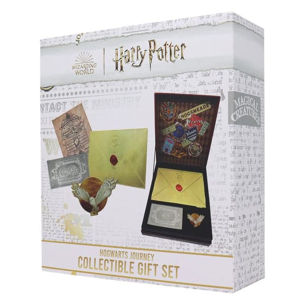 Fanattik Samler Gaveæske Harry Potter Harry Potter ´s Journey To Hogwarts Collection Gylden