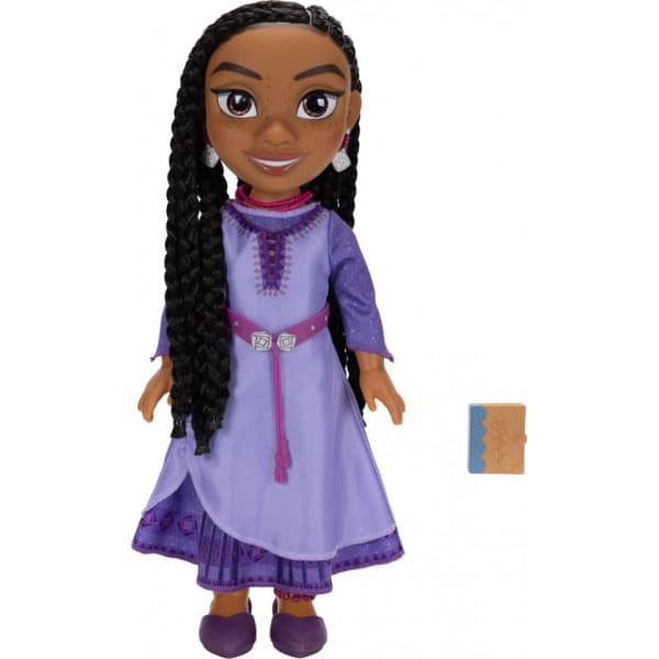 Disney WISH - Asha docka 38cm, lila
