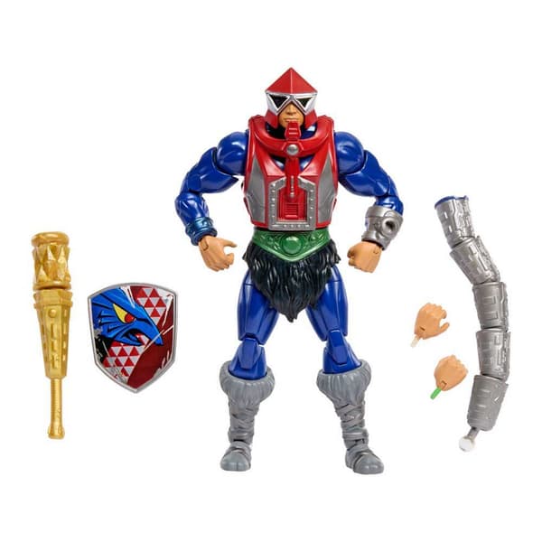 Masters Of The Universe Med Mekaneck Tillbehör Figur New Eternia