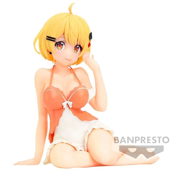 Banpresto Figur Hololive If Relax Time Yozora Mel 11 Cm Orange