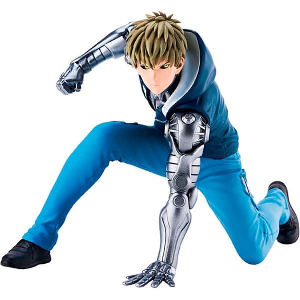 Banpresto Hahmo Genos One Punch Man 10 Cm Sininen