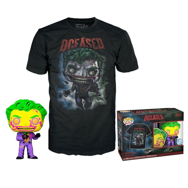 Funko Joker Pop Och Kortärmad T-shirt Dc Comics  S
