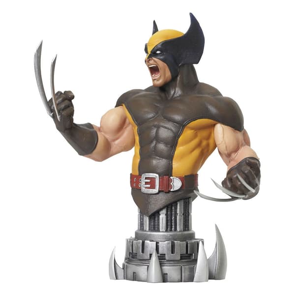 Diamond Select Rintakuva 1/7 Brown Wolverine 14 Cm Marvel