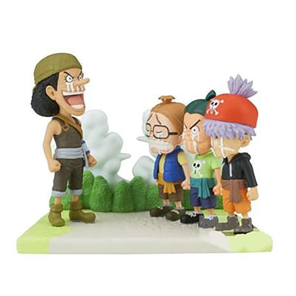 Banpresto One Piece World Collectable Log Stories Usopp Pirates Figur 7 Cm