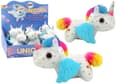 Miniatyrbillede 1 af 4: Unicorn Plys Pull-On Jumping Horse, Hvid