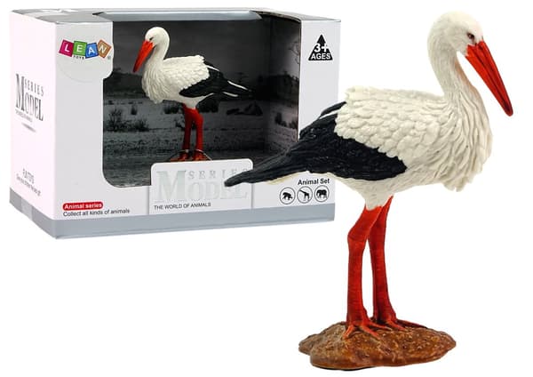 Samlefigur Hvid Stork Figur Fugl