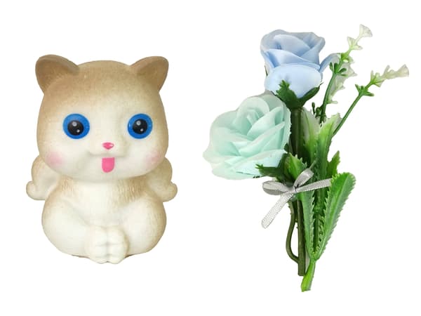 Lasten nukke Emily Kitty Flowers