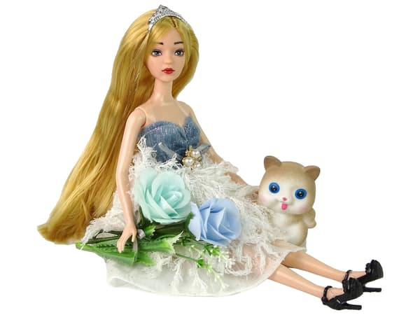 Lasten nukke Emily Kitty Flowers