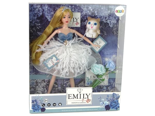 Lasten nukke Emily Kitty Flowers