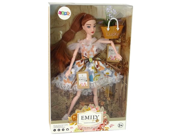Lasten nukke Emily Autumn Red Hair Flowers