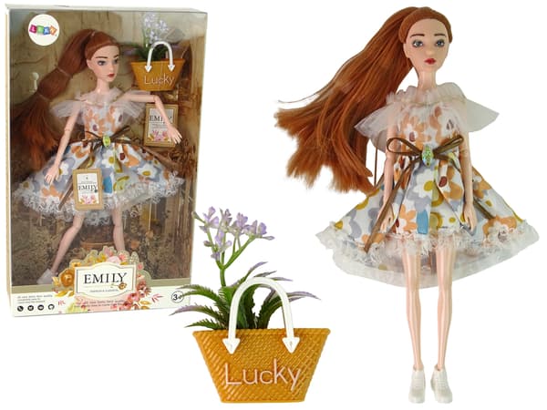 Barndocka Emily Höströda hårblommor