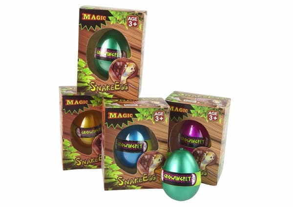 Udklækkende Voksende Magic Snake Egg 6cm